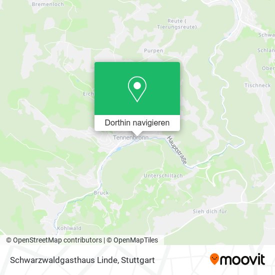 Schwarzwaldgasthaus Linde Karte