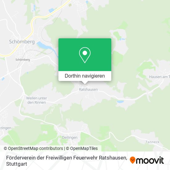 Förderverein der Freiwilligen Feuerwehr Ratshausen Karte