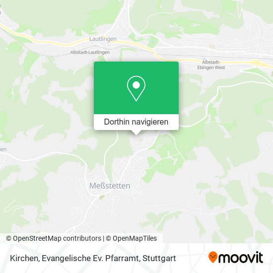 Kirchen, Evangelische Ev. Pfarramt Karte