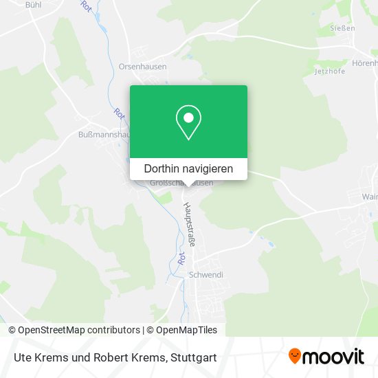 Ute Krems und Robert Krems Karte