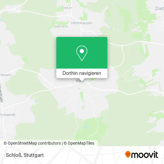 Schloß Karte