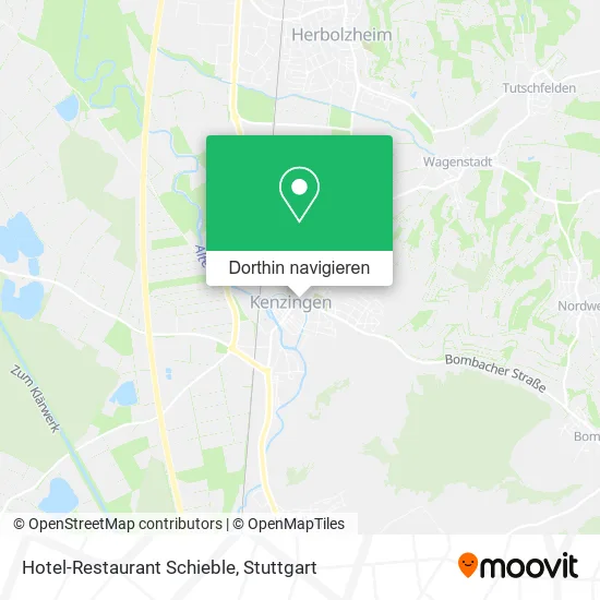 Hotel-Restaurant Schieble Karte