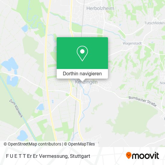 F U E T T Er Er Vermessung Karte