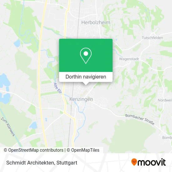 Schmidt Architekten Karte