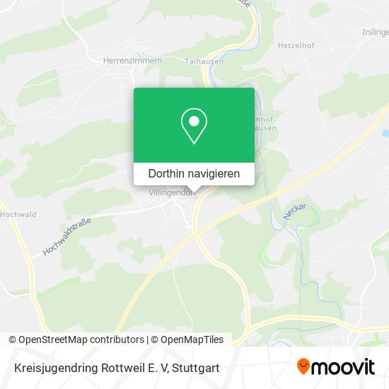 Kreisjugendring Rottweil E. V Karte