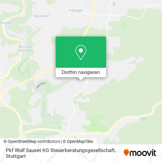 Pkf Wulf Sauset KG Steuerberatungsgesellschaft Karte