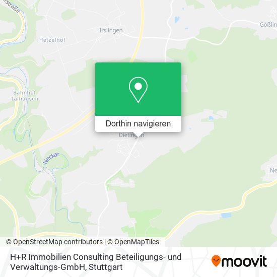 H+R Immobilien Consulting Beteiligungs- und Verwaltungs-GmbH Karte