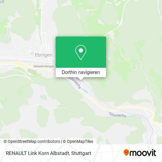 RENAULT Link Korn Albstadt Karte