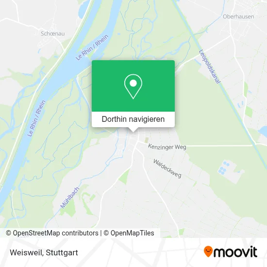 Weisweil Karte