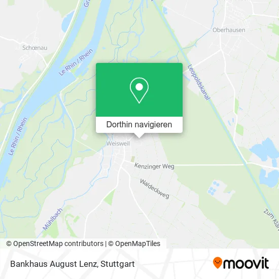 Bankhaus August Lenz Karte