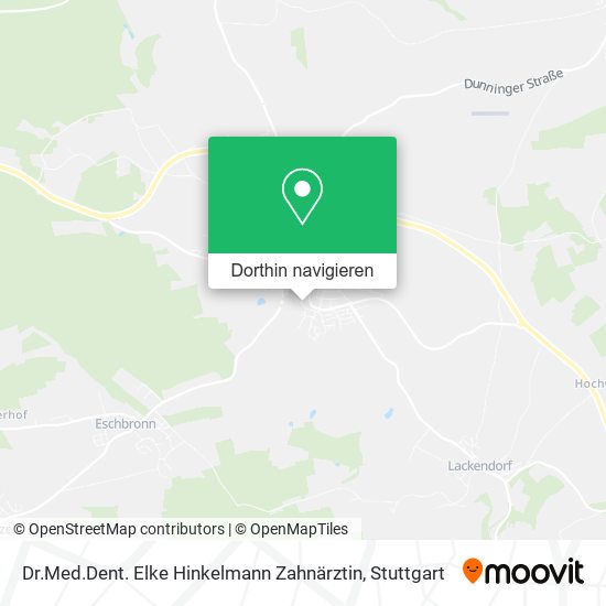 Dr.Med.Dent. Elke Hinkelmann Zahnärztin Karte