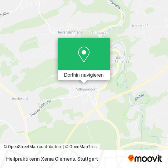 Heilpraktikerin Xenia Clemens Karte