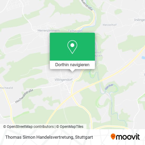 Thomas Simon Handelsvertretung Karte
