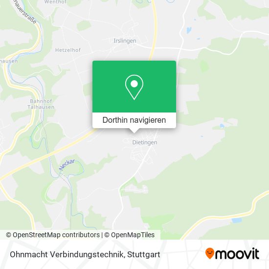 Ohnmacht Verbindungstechnik Karte