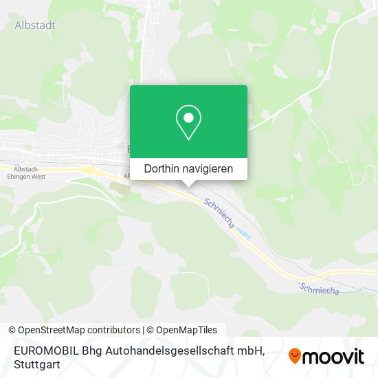 EUROMOBIL Bhg Autohandelsgesellschaft mbH Karte