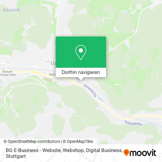 BG E-Business - Website, Webshop, Digital Business Karte