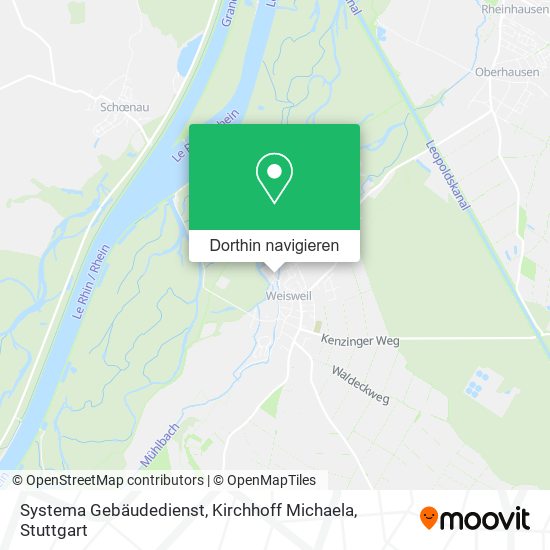 Systema Gebäudedienst, Kirchhoff Michaela Karte