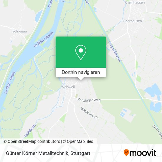 Günter Körner Metalltechnik Karte