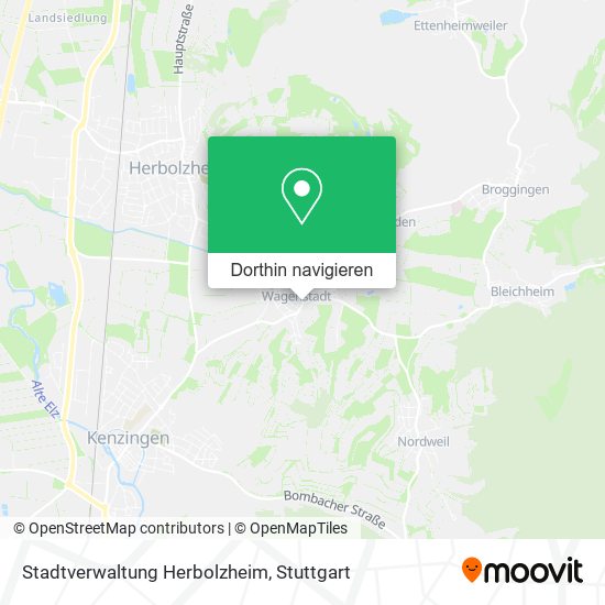 Stadtverwaltung Herbolzheim Karte