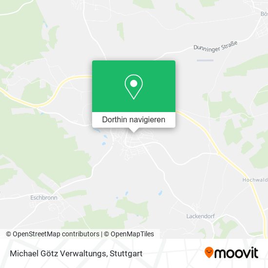 Michael Götz Verwaltungs Karte