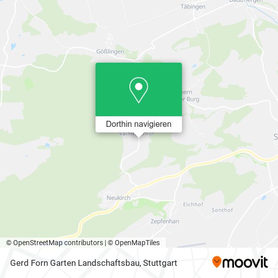 Gerd Forn Garten Landschaftsbau Karte