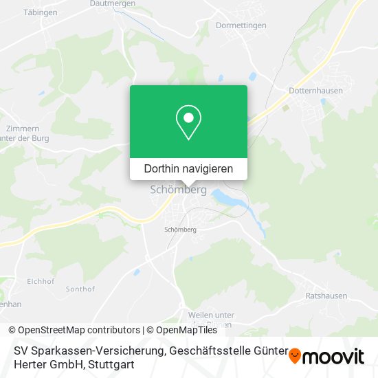SV Sparkassen-Versicherung, Geschäftsstelle Günter Herter GmbH Karte