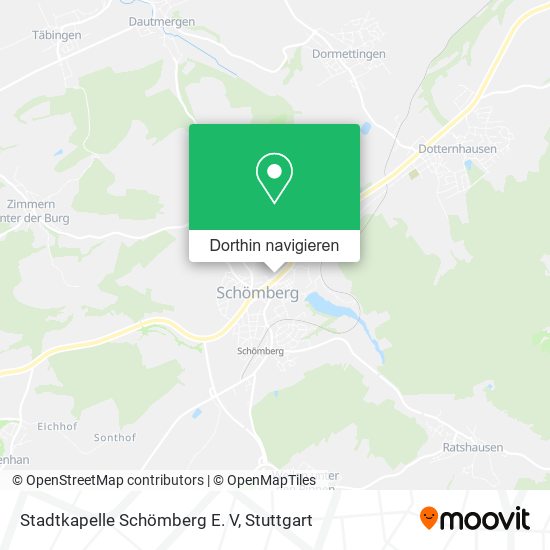 Stadtkapelle Schömberg E. V Karte