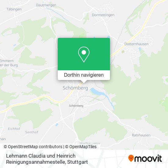 Lehmann Claudia und Heinrich Reinigungsannahmestelle Karte