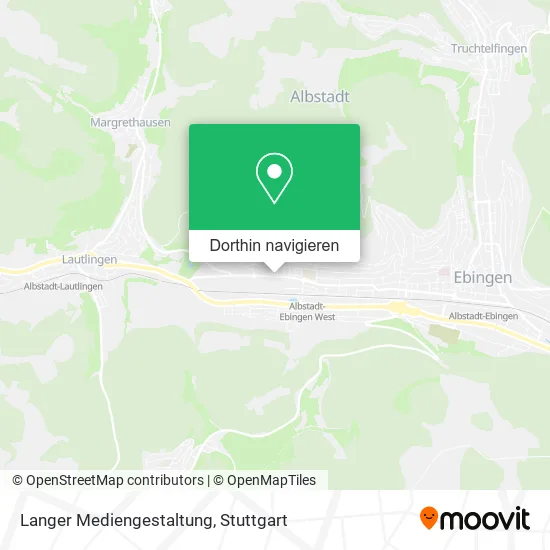 Langer Mediengestaltung Karte