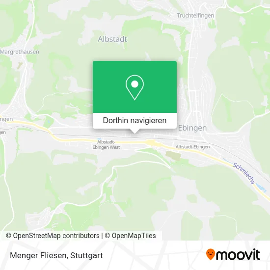 Menger Fliesen Karte