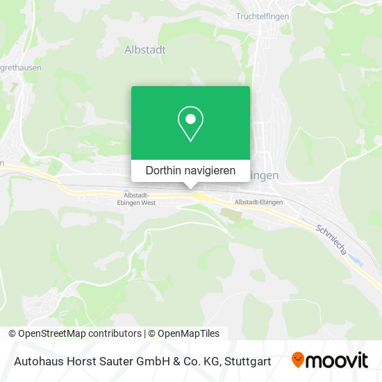 Autohaus Horst Sauter GmbH & Co. KG Karte