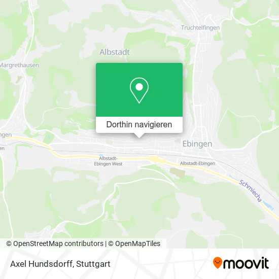 Axel Hundsdorff Karte