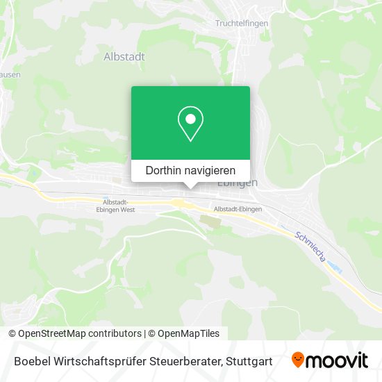 Boebel Wirtschaftsprüfer Steuerberater Karte