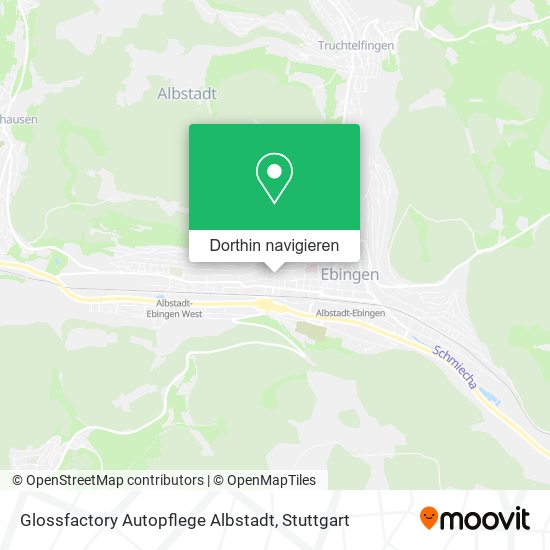 Glossfactory Autopflege Albstadt Karte