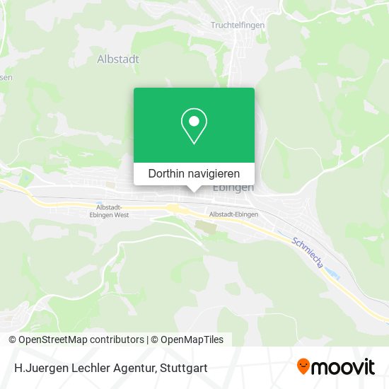 H.Juergen Lechler Agentur Karte