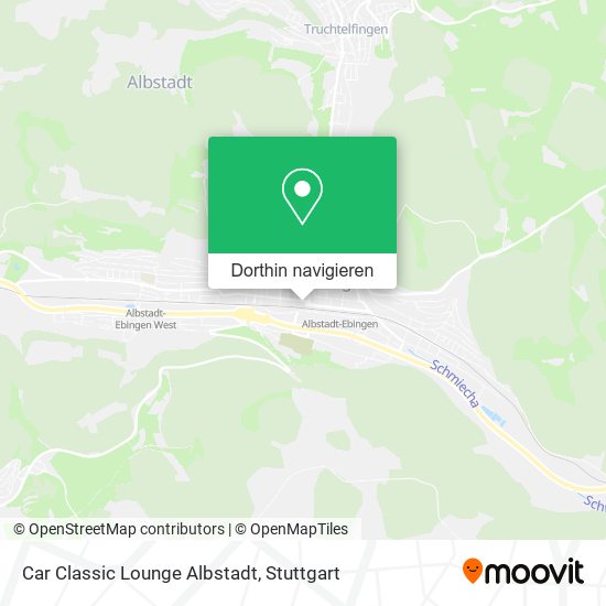 Car Classic Lounge Albstadt Karte