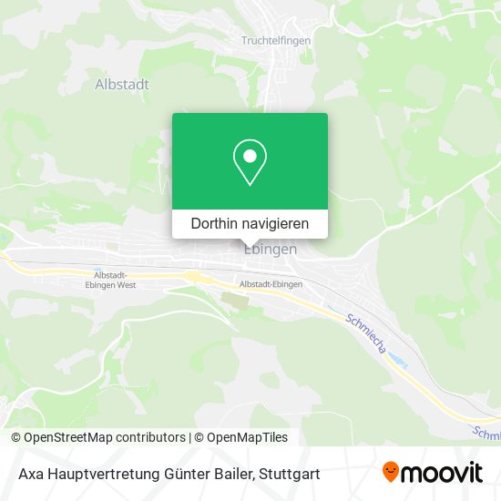 Axa Hauptvertretung Günter Bailer Karte