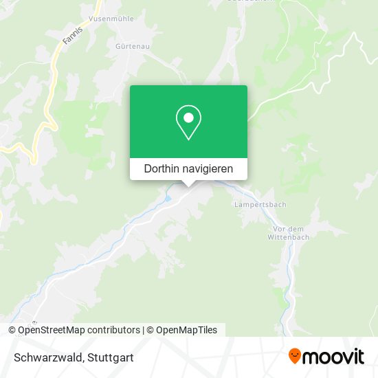 Schwarzwald Karte