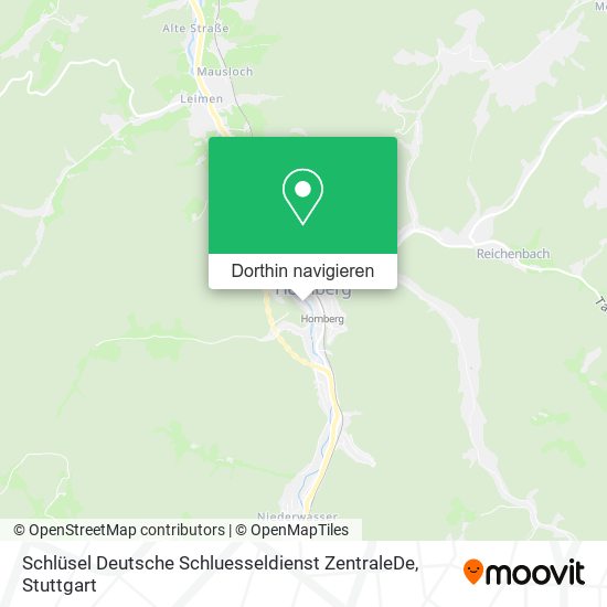 Schlüsel Deutsche Schluesseldienst ZentraleDe Karte