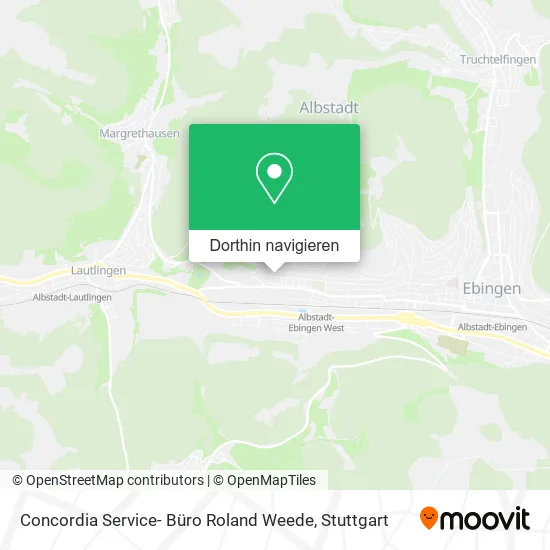 Concordia Service- Büro Roland Weede Karte
