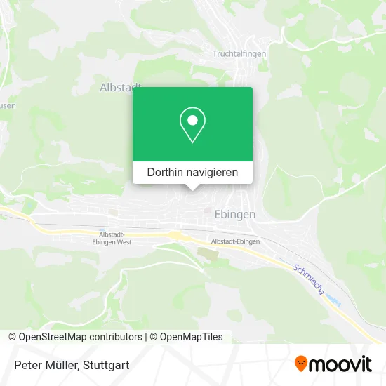 Peter Müller Karte