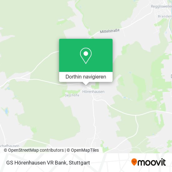 GS Hörenhausen VR Bank Karte