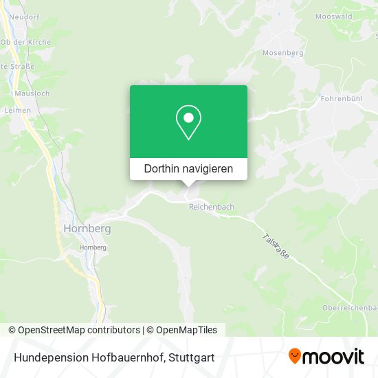 Hundepension Hofbauernhof Karte