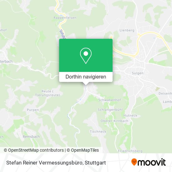 Stefan Reiner Vermessungsbüro Karte