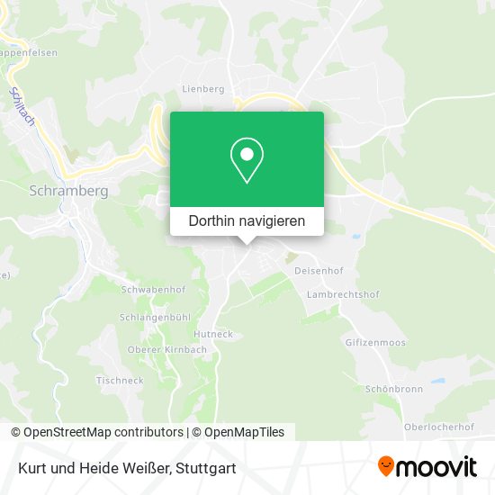 Kurt und Heide Weißer Karte