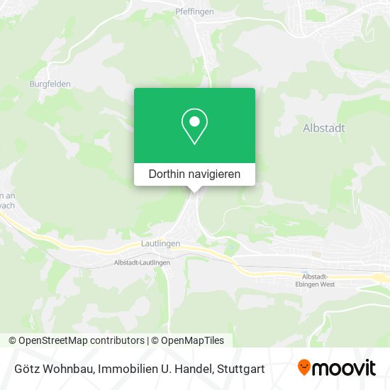 Götz Wohnbau, Immobilien U. Handel Karte