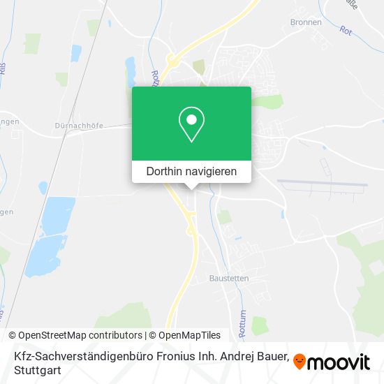 Kfz-Sachverständigenbüro Fronius Inh. Andrej Bauer Karte