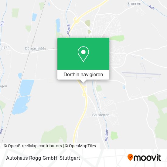 Autohaus Rogg GmbH Karte