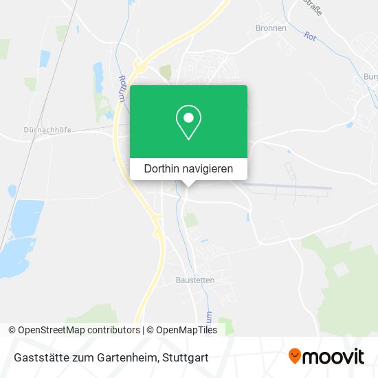 Gaststätte zum Gartenheim Karte
