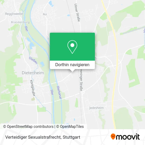 Verteidiger Sexualstrafrecht Karte